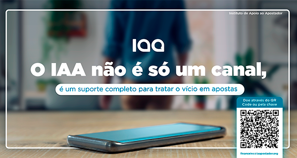 IAA não é só um canal, é um suporte completo para tratar o vício em apostas