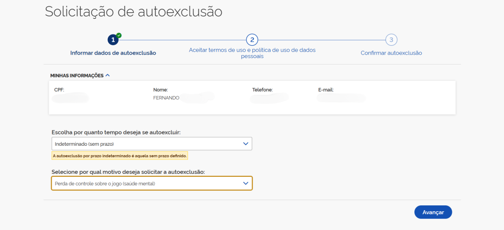 Autoexclusão
